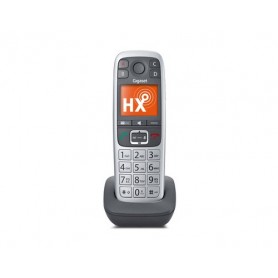 Gigaset E560HX Telefono analogico/DECT Identificatore di chiamata Grigio, Argento (S30852-H2766-B101)