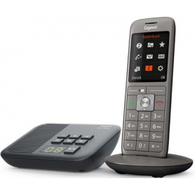 Gigaset CL660A Telefono DECT Antracite, Nero (S30852-H2824-B111)