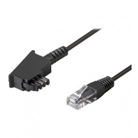 Goobay TAE-F DSL 8P2C 3m Nero (51233)