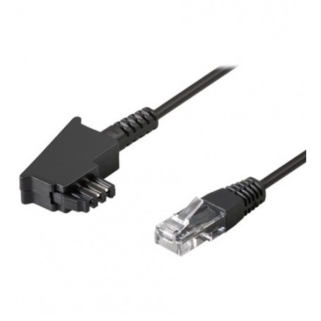 Goobay TAE-F DSL 8P2C 3m Nero (51233)