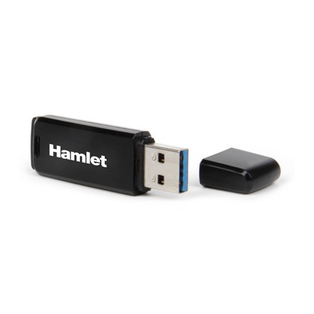Hamlet Zelig Pen USB 3.0 unità flash USB USB tipo A 3.2 Gen 1 (3.1 Gen 1) Nero (XZP08GBU3)