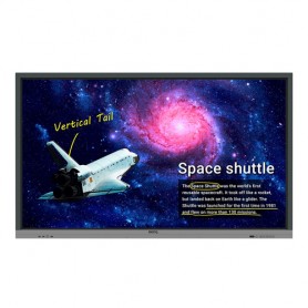 Benq RE6501 visualizzatore di messaggi Pannello piatto interattivo 165,1 cm (65") LED 4K Ultra HD Nero Touch screen (RE6501)
