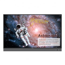 Benq RM6502K visualizzatore di messaggi 165,1 cm (65") LED 4K Ultra HD Nero Processore integrato Android (RM6502K)