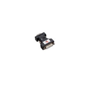 V7 Adaptador negro de vídeo con conector DVI-D hembra a VGA macho (V7E2VGAMDVIIF-ADPTR)