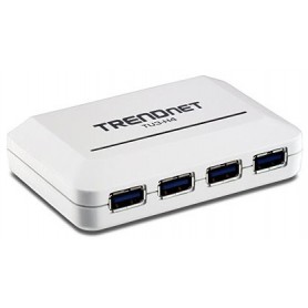 Trendnet TU3-H4 hub di interfaccia 5000 Mbit/s Bianco (TU3-H4)