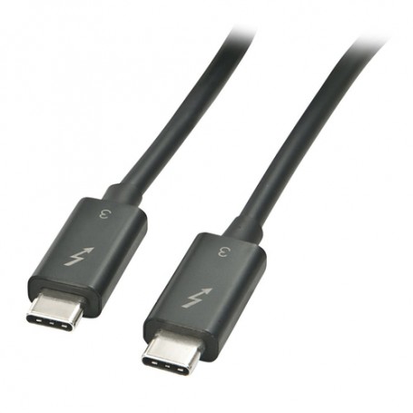 Lindy 41556 Cavo Thunderbolt 1 m 20 Gbit/s Nero (41556)