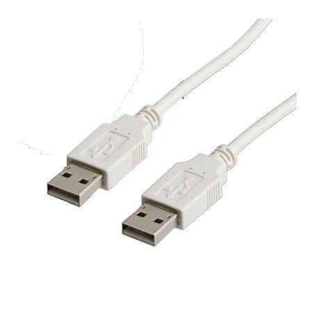 ROLINE USB 2.0 Cable, Type A-A, 1.8 m cavo USB 1,8 m USB A Bianco (RO11.99.8919)