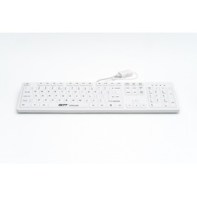 GETT CleanType Easy Protect tastiera USB QWERTY US International Bianco (KG25220)