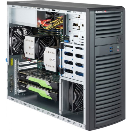 Supermicro CSE-732D3-1200B computer case Midi Tower Nero 1200 W (CSE-732D3-1200B)