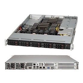 Supermicro SuperChassis 116AC2-R706WB2 Supporto Nero 750 W (CSE-116AC2-R706WB2)